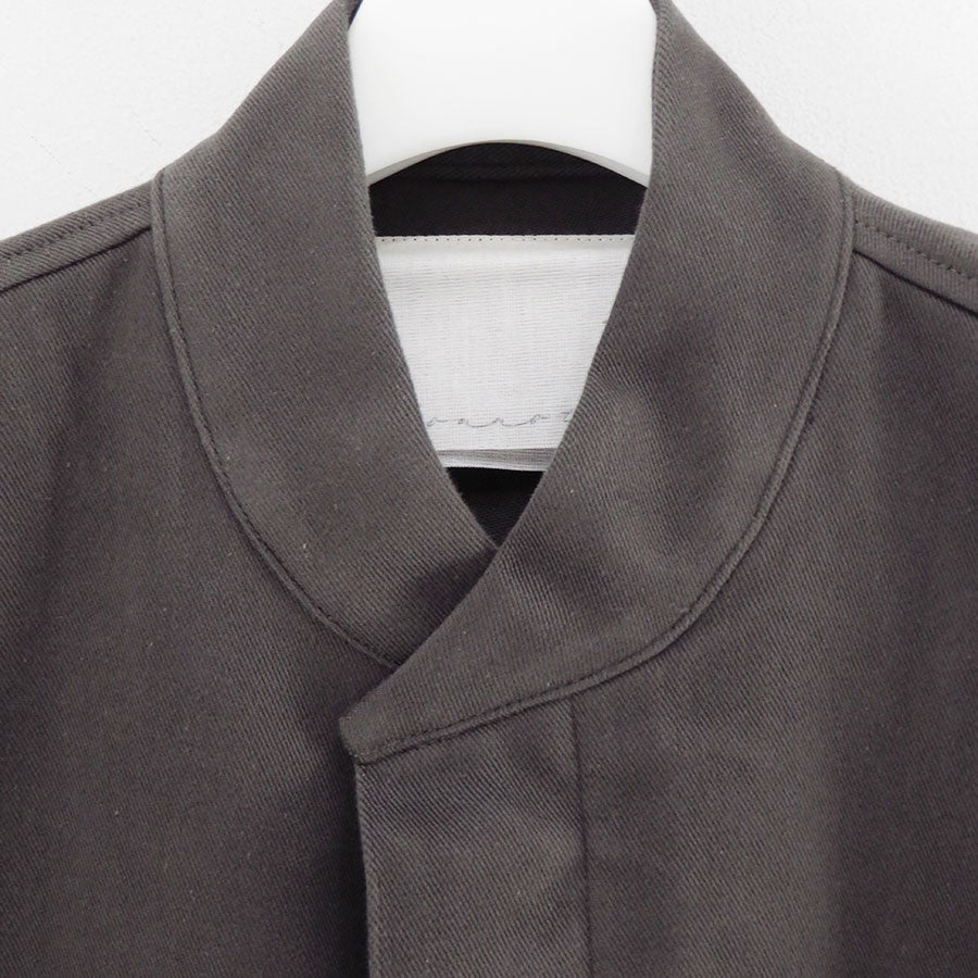 【nonnotte/ノノット】<br>Draping New Bias Sleeve Blouson <br>N-25A-011