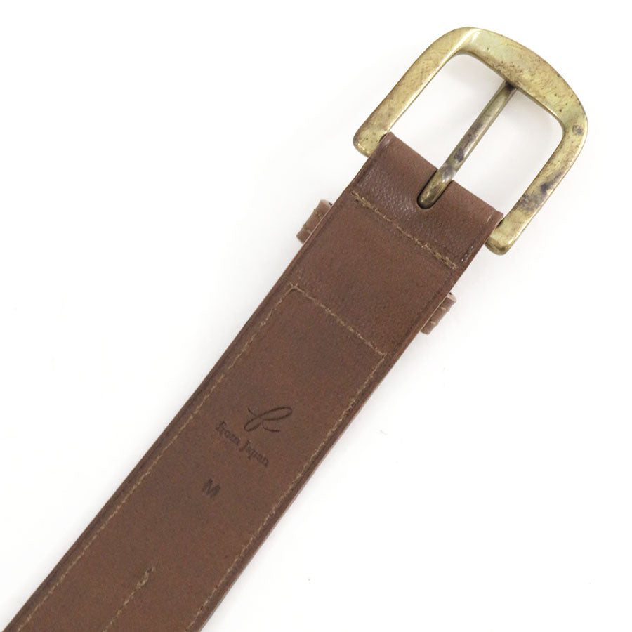 【forme/フォルメ】<br>Jodhpurs belt Buttero×DOUBLE <br>flp-25