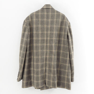 【INSCRIRE/アンスクリア】<br>Wool Check Double Jacket <br>I25AW-JK51