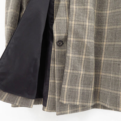 【INSCRIRE/アンスクリア】<br>Wool Check Double Jacket <br>I25AW-JK51