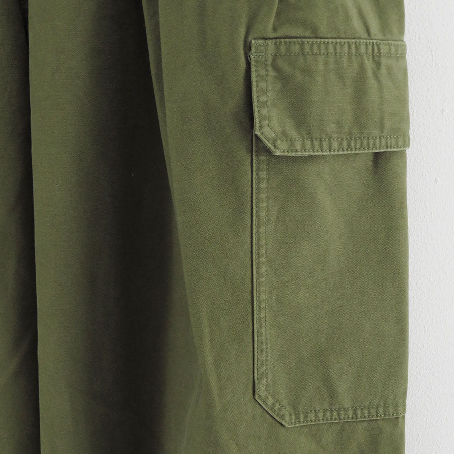 【INSCRIRE/アンスクリア】<br>Duck Cargo Pants <br>I25AW-PT172