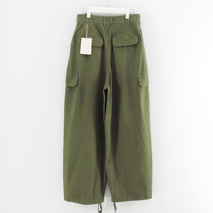 【INSCRIRE/アンスクリア】<br>Duck Cargo Pants <br>I25AW-PT172