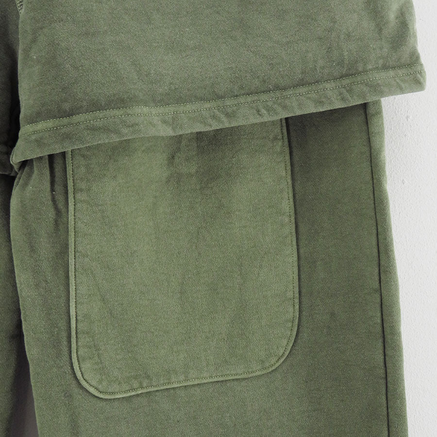 【INSCRIRE/アンスクリア】<br>Layered Sweat Pants <br>I25AW-BC117