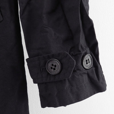【COMME des GARCONS HOMME】<br>エステルツイル製品染ステンカラーコート <br>HP-C002-051