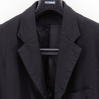 【COMME des GARCONS HOMME】<br>エステルサージ製品染3Bジャケット <br>HP-J012-051