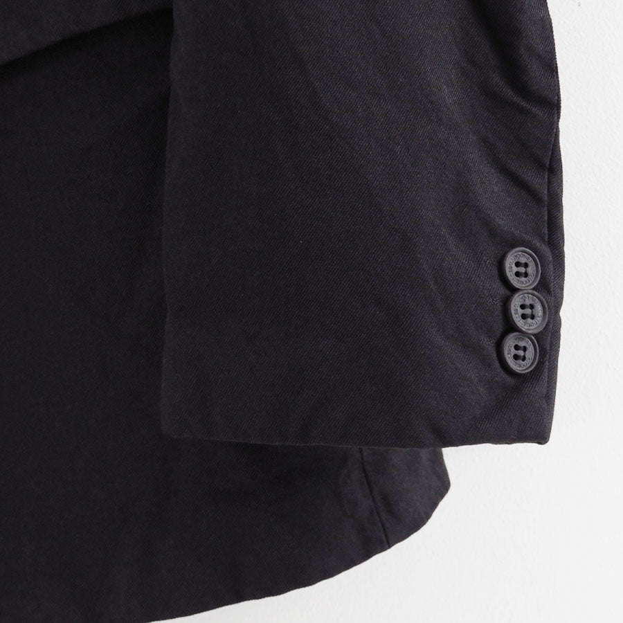 【COMME des GARCONS HOMME】<br>エステルサージ製品染3Bジャケット <br>HP-J012-051