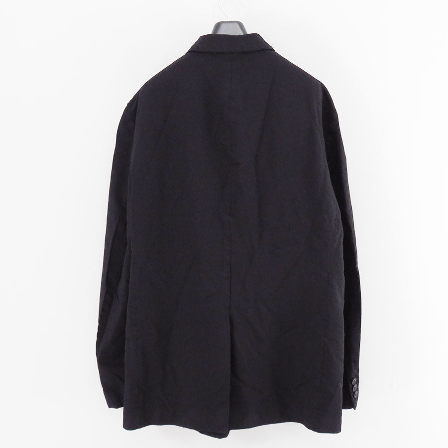 【COMME des GARCONS HOMME】<br>エステルサージ製品染3Bジャケット <br>HP-J012-051