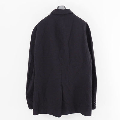 【COMME des GARCONS HOMME】<br>エステルサージ製品染3Bジャケット <br>HP-J012-051