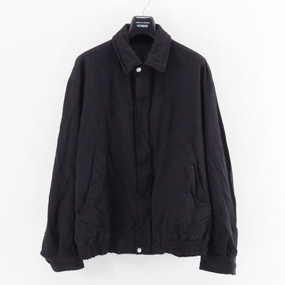 【COMME des GARCONS HOMME】<br>エステルサージ製品染ショートブルゾン <br>HP-J013-051