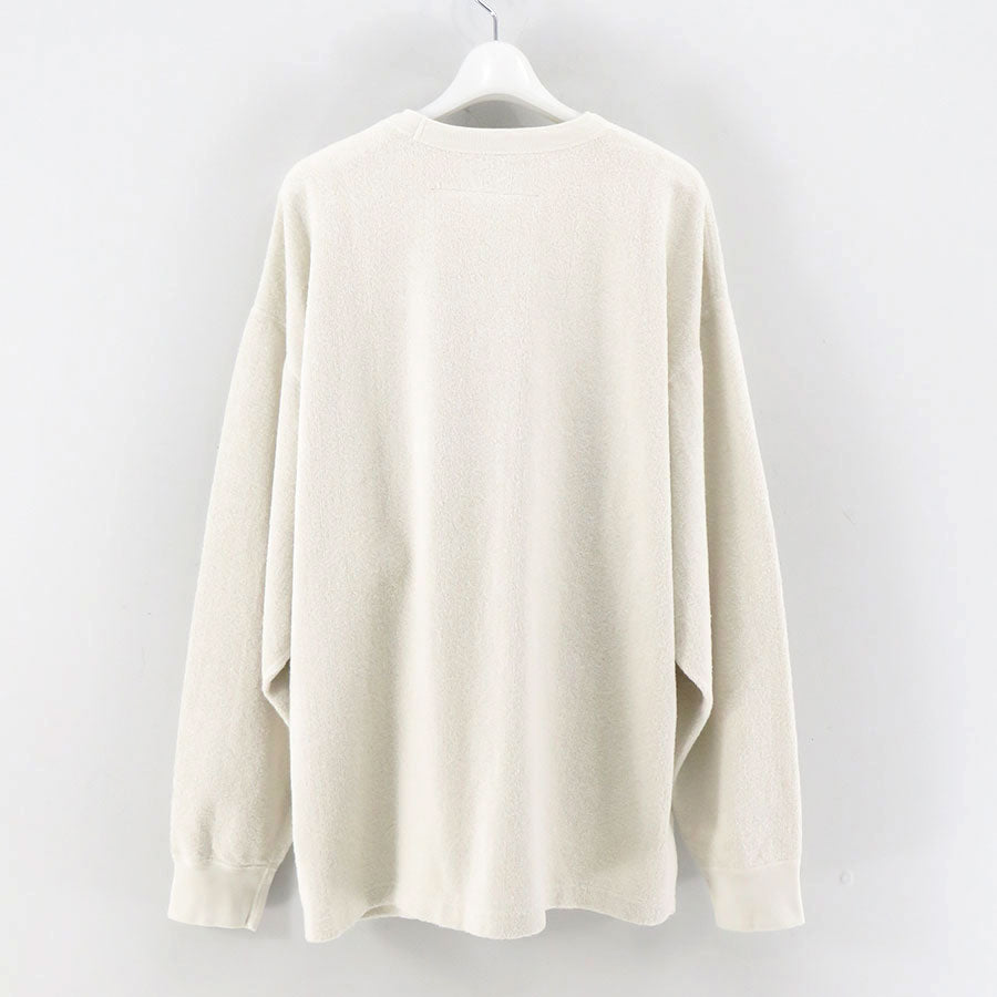 SALE 30%OFF ! <br/>【nonnotte/ノノット】<br>Tapered Oversized Long Sleeve <br>N-24S-046