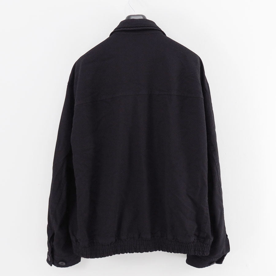 COMMEdesGARCONSHOMME 25AWエステルサージ製品染めブルゾン COMMEdesGARCONSHOMME 25AWエステルサージ製品染めブルゾン