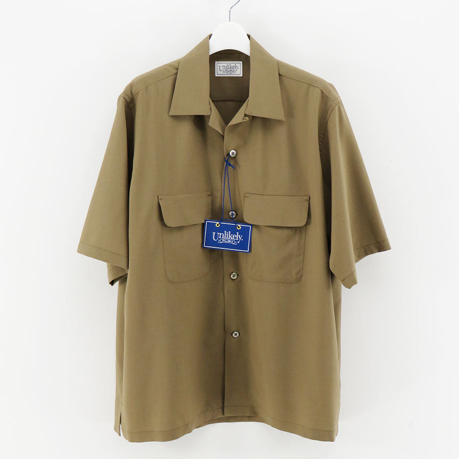 【Unlikely/アンライクリー】<br>Unlikely 2P Sports Open Shirts S/S Tropical <br>U24S-01-0001