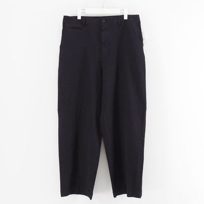 【COMME des GARCONS HOMME】<br>エステルサージ製品染ワイドパンツ <br>HP-P014-051