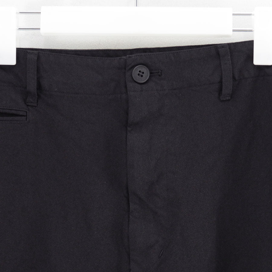【COMME des GARCONS HOMME】<br>エステルサージ製品染ワイドパンツ <br>HP-P014-051