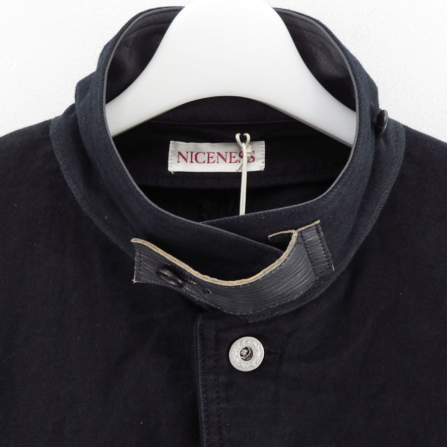 【NICENESS/ナイスネス】<br>D.VEDDER / D.ヴェダー (オーバーダイデニム チョアコート) <br>NN-2504C16
