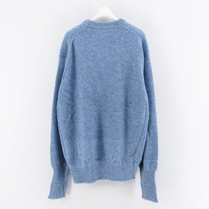 MAATEE&SONS/マーティーアンドサンズ】強撚SHETLAND 裏カシミヤ ひょっとこP/O SWEATER MT3303-0111の通販  「ONENESS ONLINE STORE」