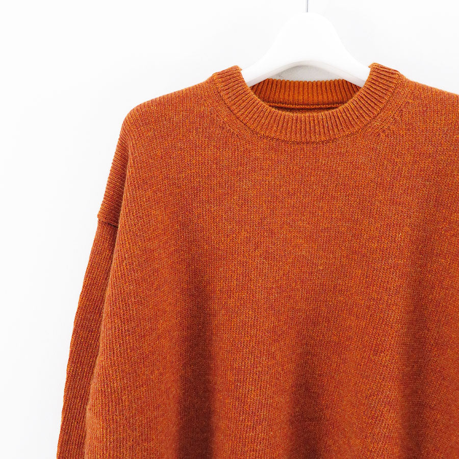 MAATEE&SONS/マーティーアンドサンズ】強撚SHETLAND 裏カシミヤ ひょっとこP/O SWEATER MT3303-0111の通販  「ONENESS ONLINE STORE」