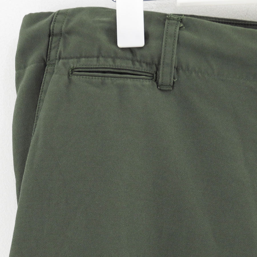 【Graphpaper/グラフペーパー】<br>Cotton Cupro Back Satin Military Pants <br>GM253-40345