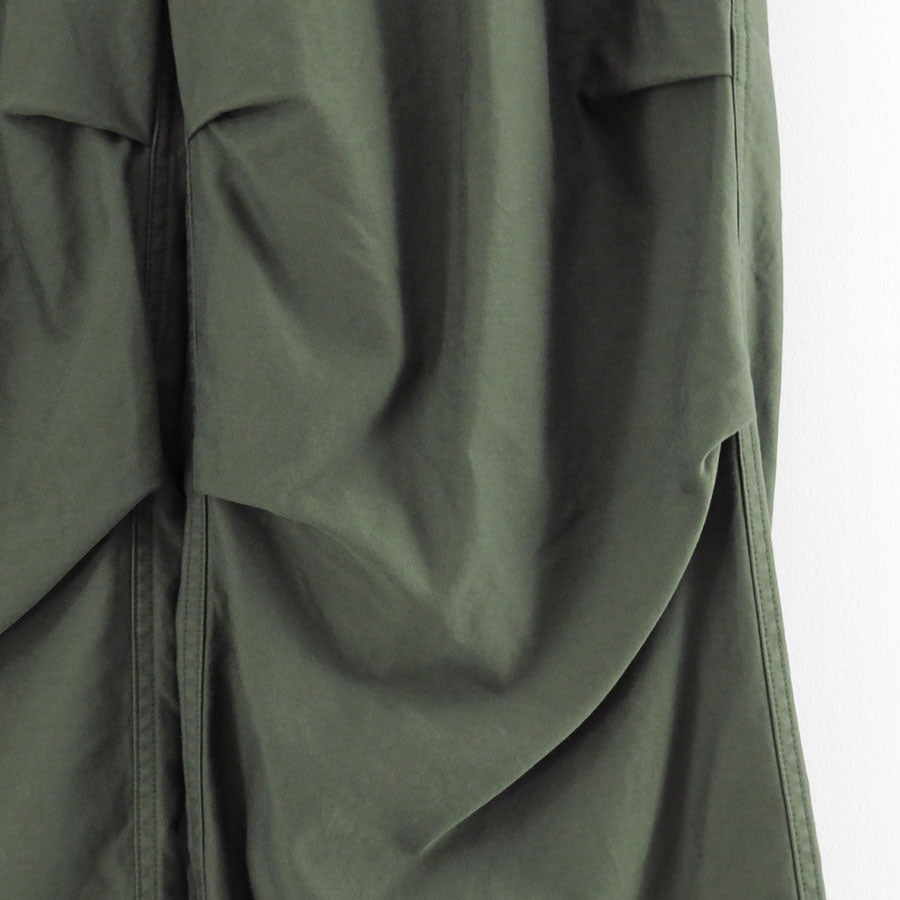 【Graphpaper/グラフペーパー】<br>Cotton Cupro Back Satin Military Pants <br>GM253-40345