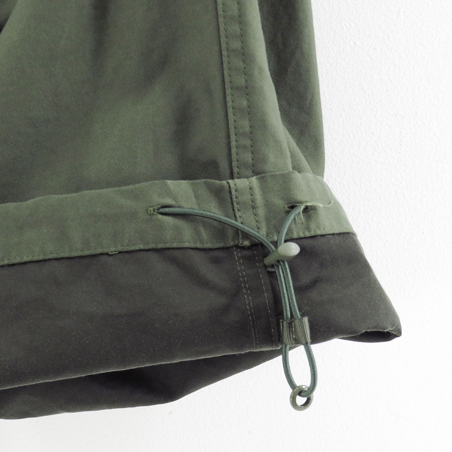 【Graphpaper/グラフペーパー】<br>Cotton Cupro Back Satin Military Pants <br>GM253-40345