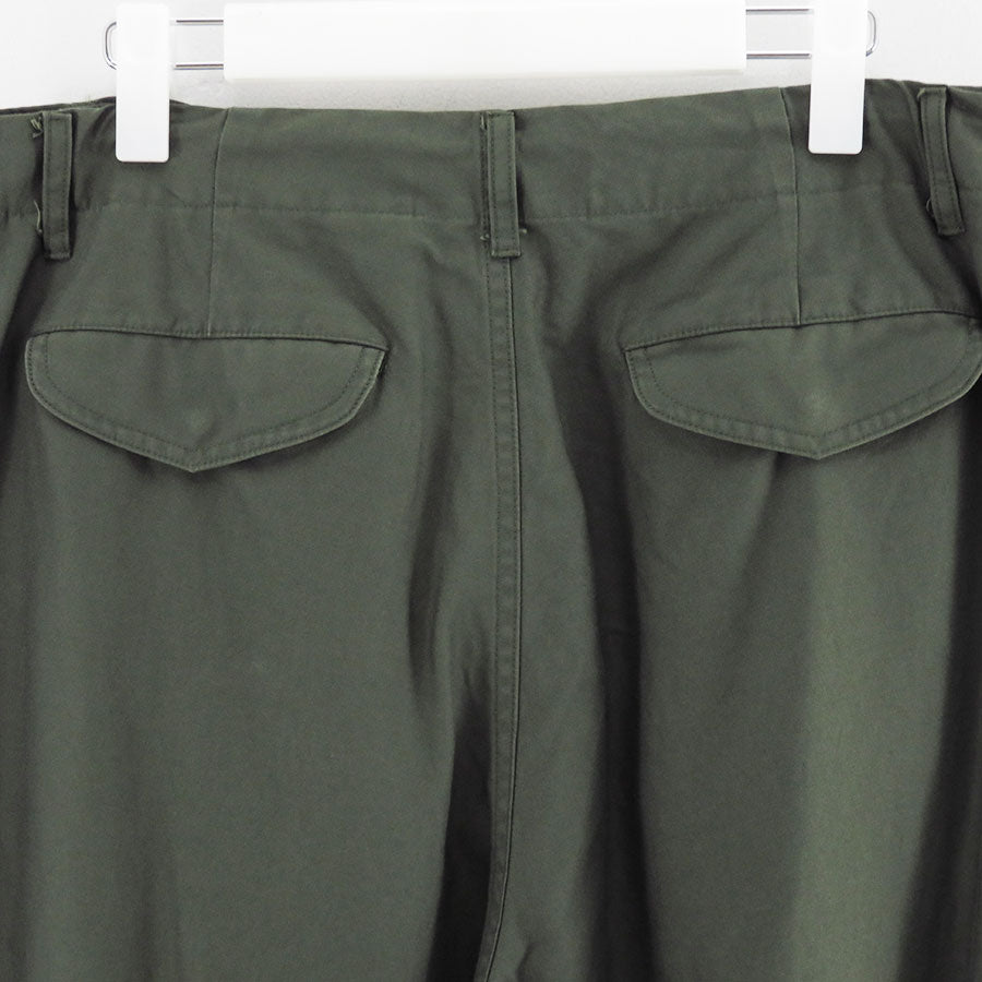 【Graphpaper/グラフペーパー】<br>Cotton Cupro Back Satin Military Pants <br>GM253-40345