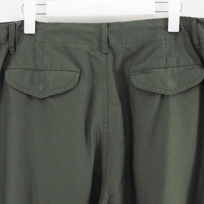 【Graphpaper/グラフペーパー】<br>Cotton Cupro Back Satin Military Pants <br>GM253-40345