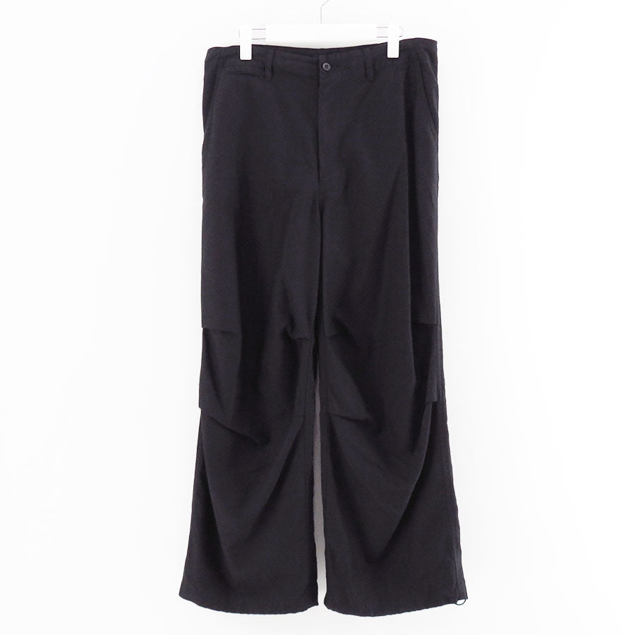 【Graphpaper/グラフペーパー】<br>Cotton Cupro Back Satin Military Pants <br>GM253-40345