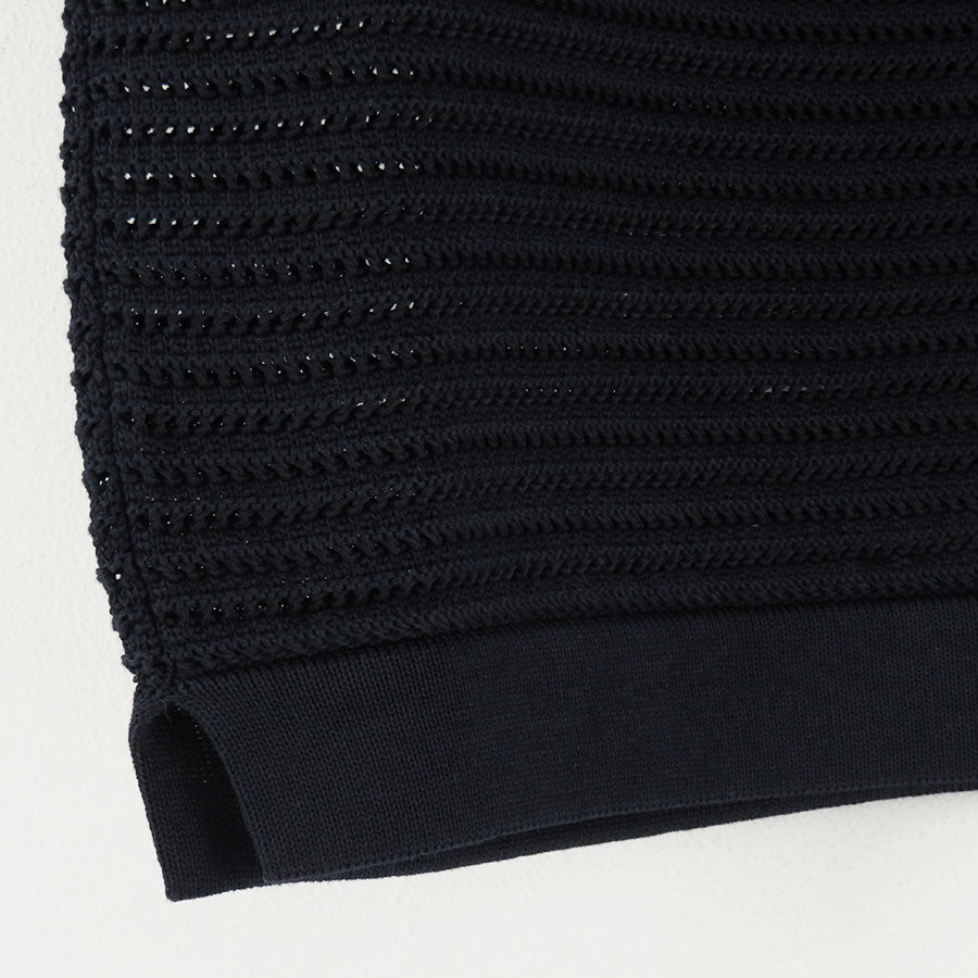 BATONER/バトナー】SUMMER KNIT CREW NECK SHORT SLEEVE BN-26SM-065の