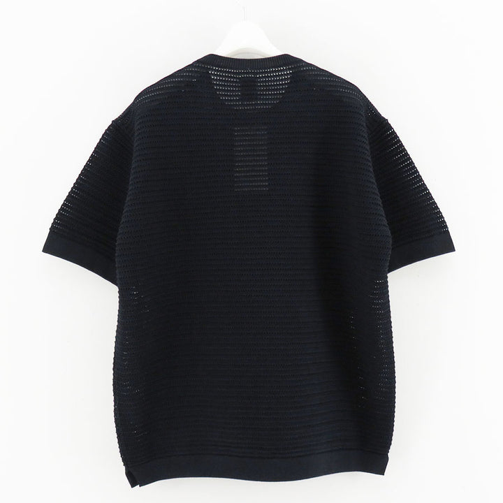 BATONER/バトナー】SUMMER KNIT CREW NECK SHORT SLEEVE BN-26SM-065の