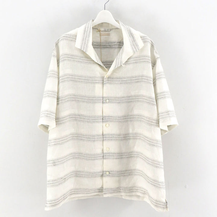 ULTERIOR/アルテリア】MULTI STRIPED SHARK COLLAR SHIRT USH70-LA239