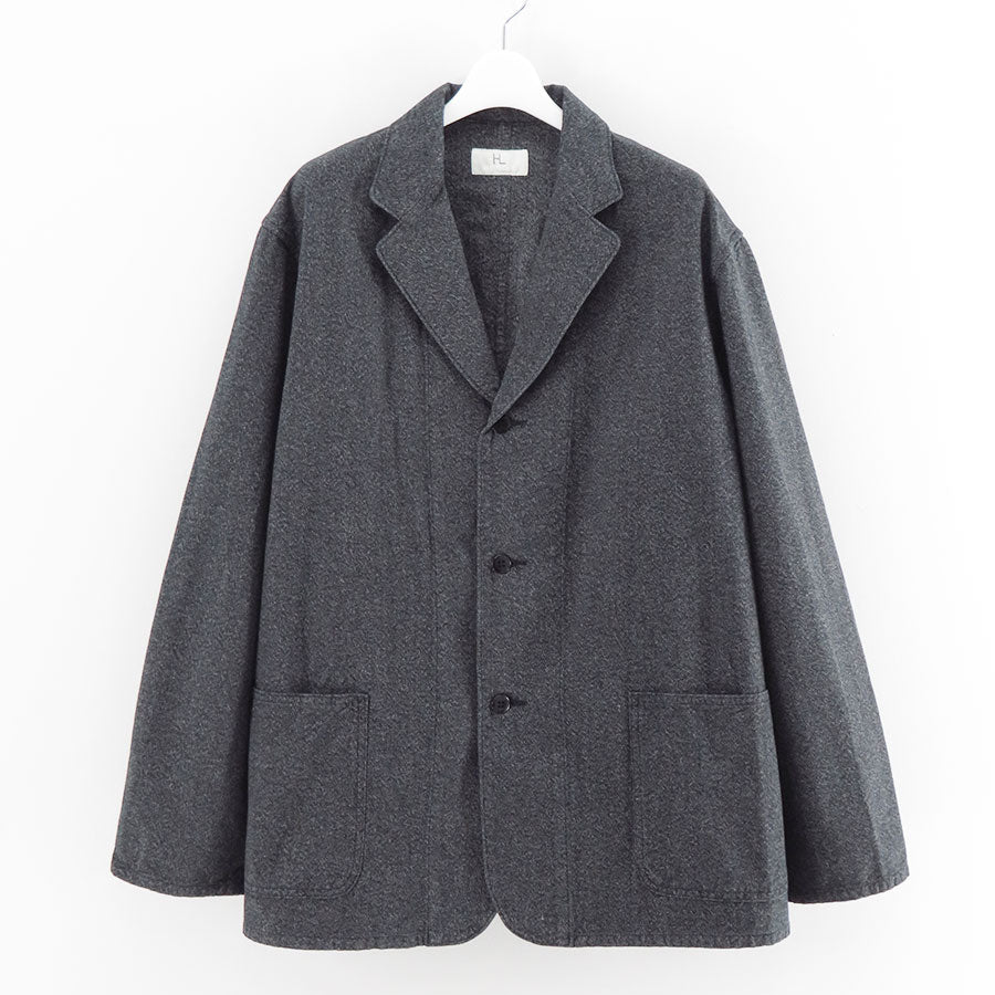 【HERILL/ヘリル】<br>Blackschambray Work jacket <br>25-010-HL-8000-30