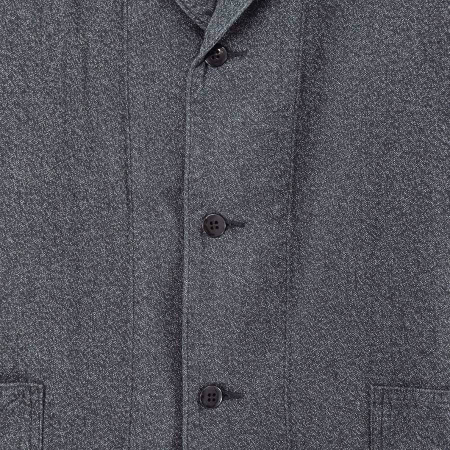 【HERILL/ヘリル】<br>Blackschambray Work jacket <br>25-010-HL-8000-30