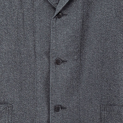 【HERILL/ヘリル】<br>Blackschambray Work jacket <br>25-010-HL-8000-30