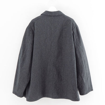 【HERILL/ヘリル】<br>Blackschambray Work jacket <br>25-010-HL-8000-30