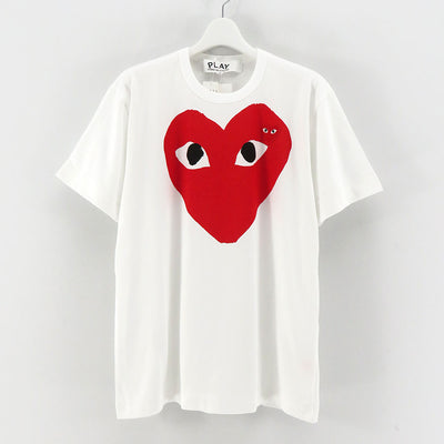 【PLAY COMME des GARCONS】<br>S/S T-SHIRT (RED EMBLEM) T026 <br>AX-T026-051