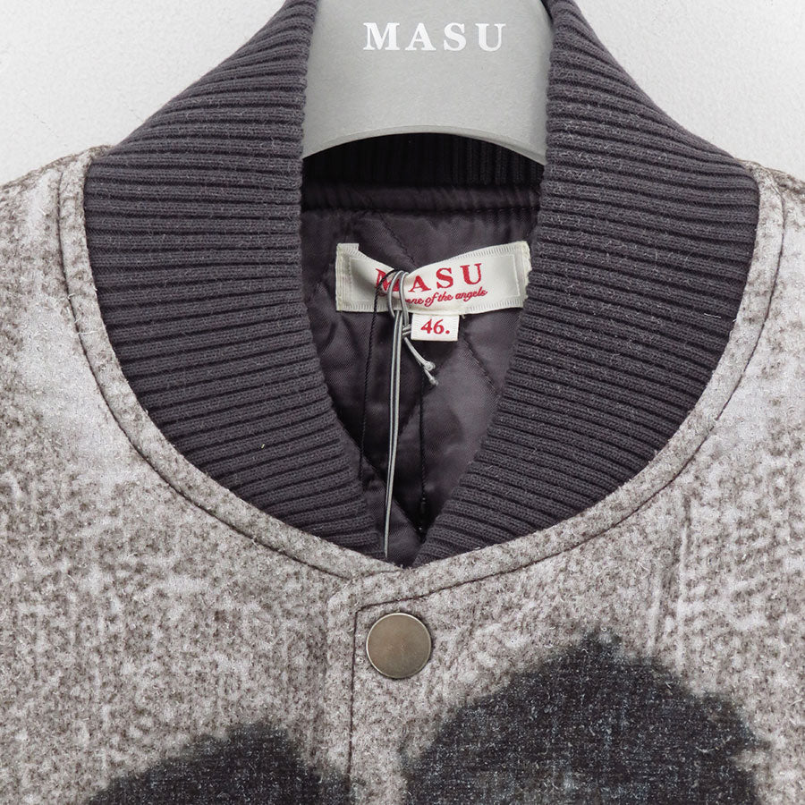 【M A S U/エムエーエスユー】<br>ANGEL BOMBER JACKET <br>M25F9BL003