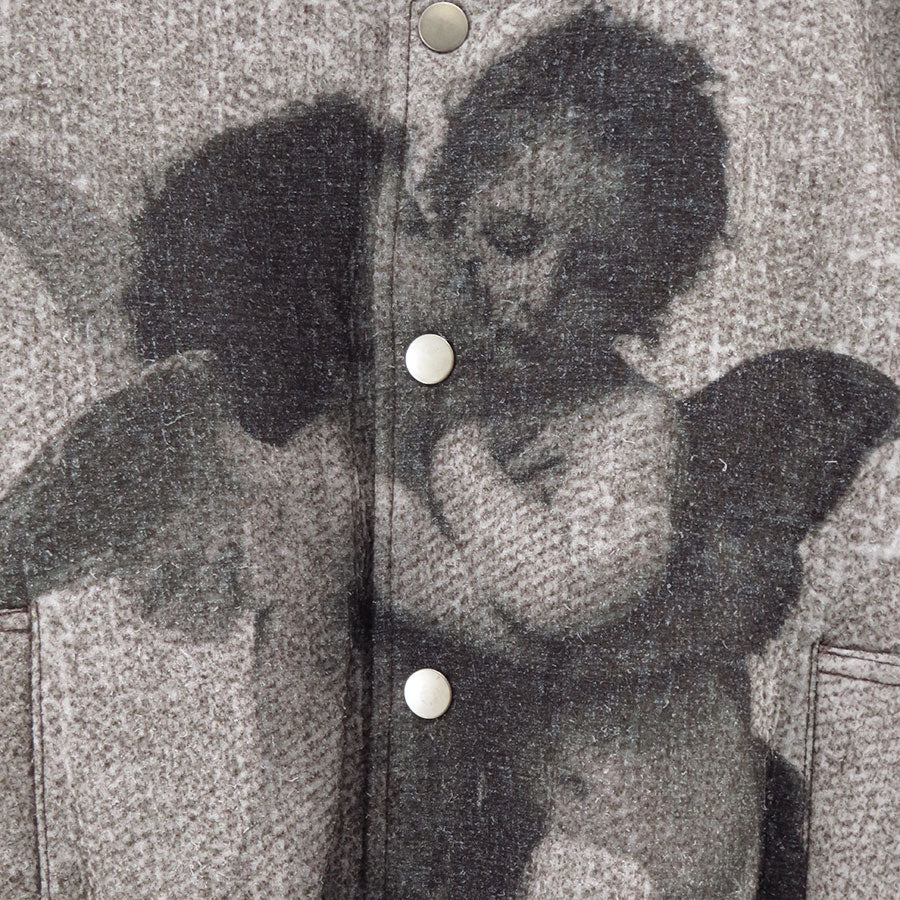 【M A S U/エムエーエスユー】<br>ANGEL BOMBER JACKET <br>M25F9BL003