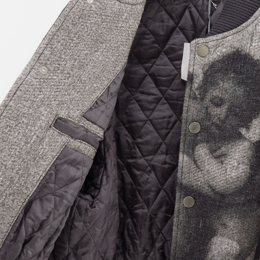 【M A S U/エムエーエスユー】<br>ANGEL BOMBER JACKET <br>M25F9BL003