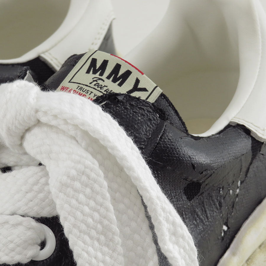 【Maison MIHARA YASUHIRO】<br>"BLAKEY" OG Sole Film Attached Canvas Low-top Sneaker (BLACK) <br>A15FW727