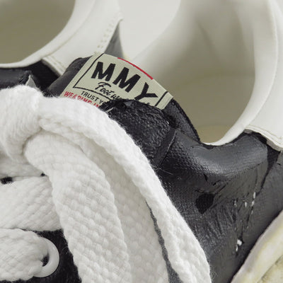 【Maison MIHARA YASUHIRO】<br>"BLAKEY" OG Sole Film Attached Canvas Low-top Sneaker (BLACK) <br>A15FW727