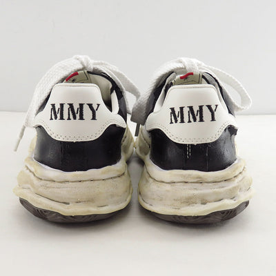 【Maison MIHARA YASUHIRO】<br>"BLAKEY" OG Sole Film Attached Canvas Low-top Sneaker (BLACK) <br>A15FW727