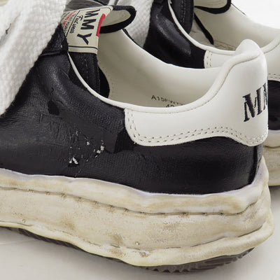 【Maison MIHARA YASUHIRO】<br>"BLAKEY" OG Sole Film Attached Canvas Low-top Sneaker (BLACK) <br>A15FW727