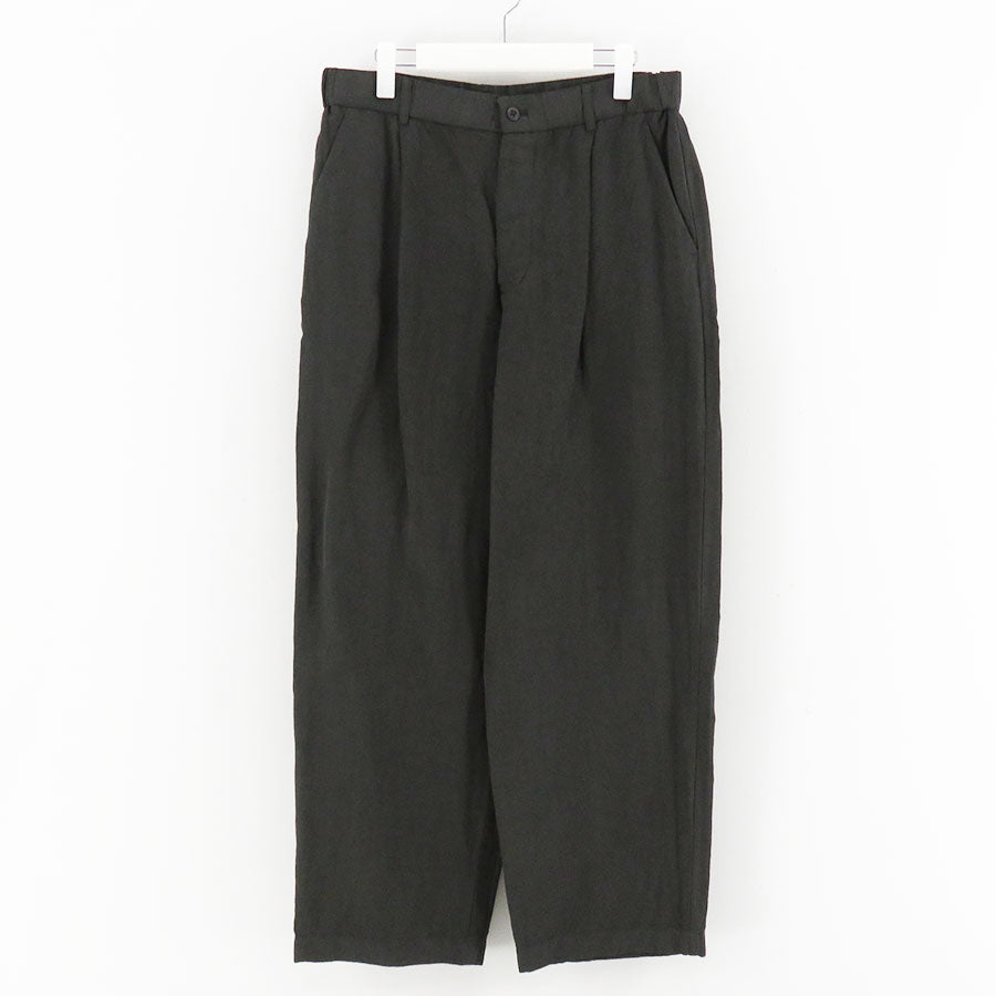 ATON/エイトン】COTTON LINEN VOILE LOOSE FIT PANTS PRAGLM0403の通販