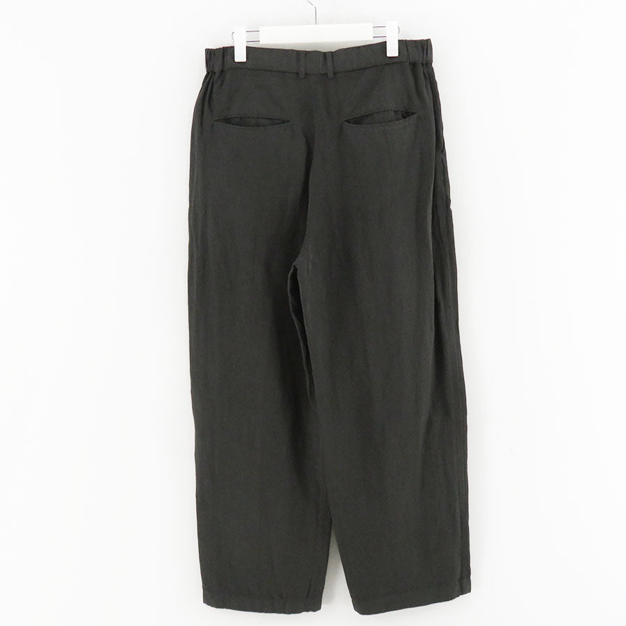 ATON/エイトン】COTTON LINEN VOILE LOOSE FIT PANTS PRAGLM0403の通販