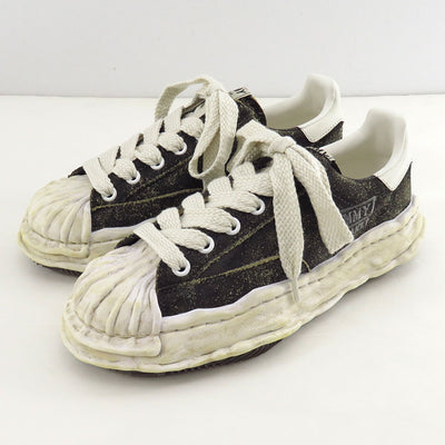 【Maison MIHARA YASUHIRO】<br>"BLAKEY" OG Sole Vintage Suede Low-top Sneaker (BLACK) <br>A15FW728