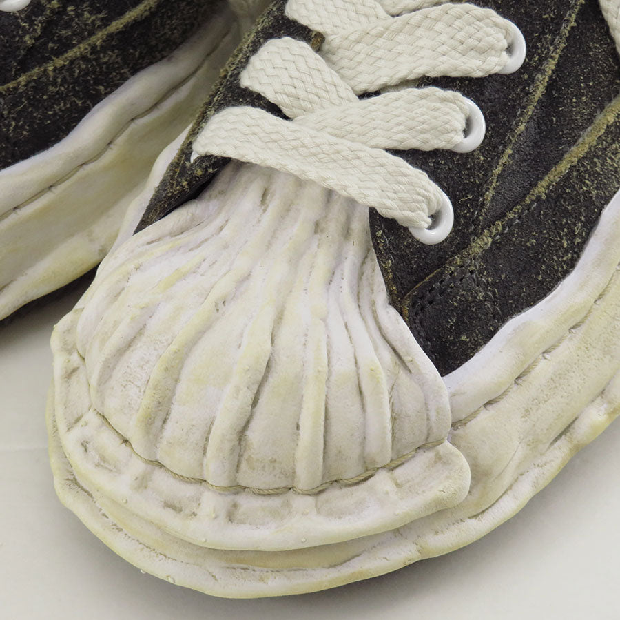 【Maison MIHARA YASUHIRO】<br>"BLAKEY" OG Sole Vintage Suede Low-top Sneaker (BLACK) <br>A15FW728