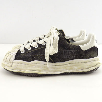 【Maison MIHARA YASUHIRO】<br>"BLAKEY" OG Sole Vintage Suede Low-top Sneaker (BLACK) <br>A15FW728