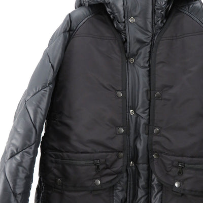 【JUNYA WATANABE MAN】<br>エステルリップストップキルティング×ナイロンツイルコート <br>WL-C009-051