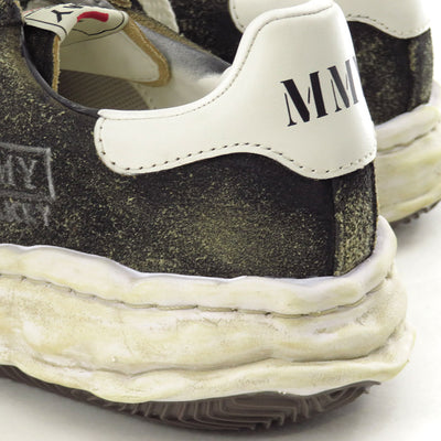 【Maison MIHARA YASUHIRO】<br>"BLAKEY" OG Sole Vintage Suede Low-top Sneaker (BLACK) <br>A15FW728