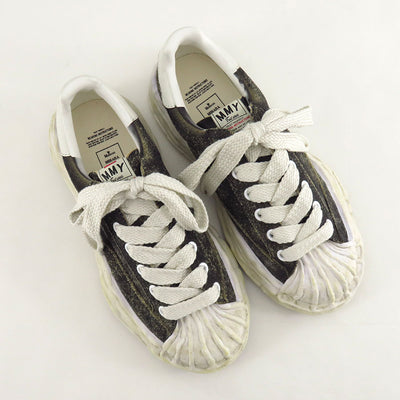 【Maison MIHARA YASUHIRO】<br>"BLAKEY" OG Sole Vintage Suede Low-top Sneaker (BLACK) <br>A15FW728